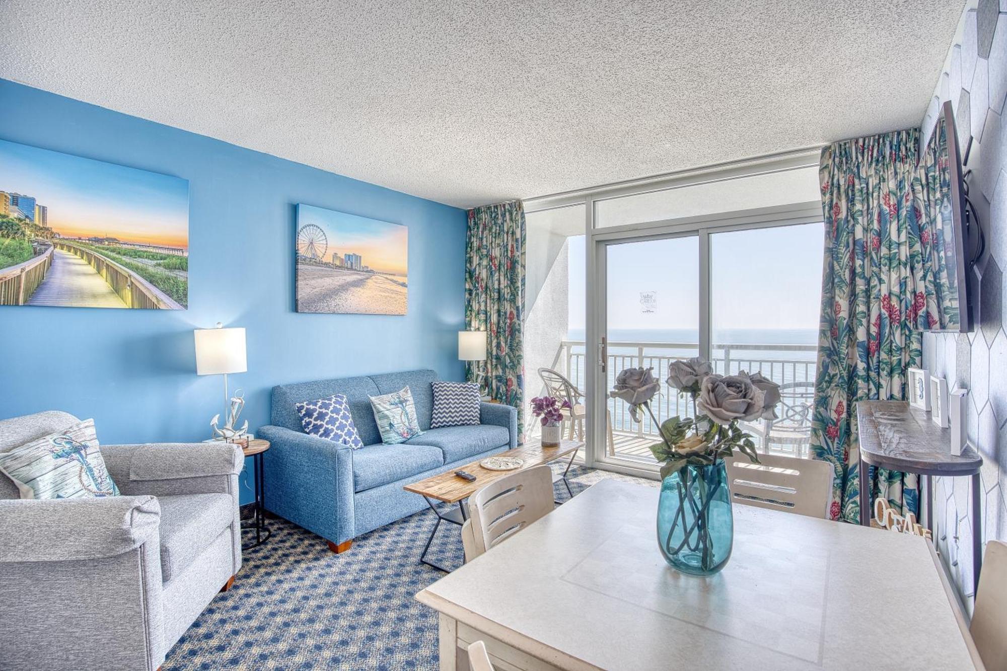 Oceanfront Beach Serenity Stay Myrtle Beach Exterior foto